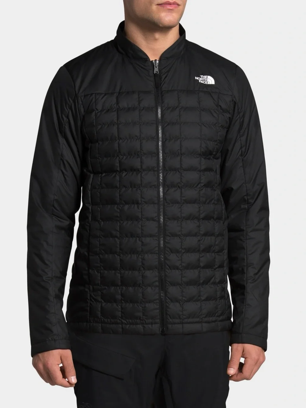 The North Face Black Waterproof Hooded triclimate jacket- 3 in 1 zip out puffer